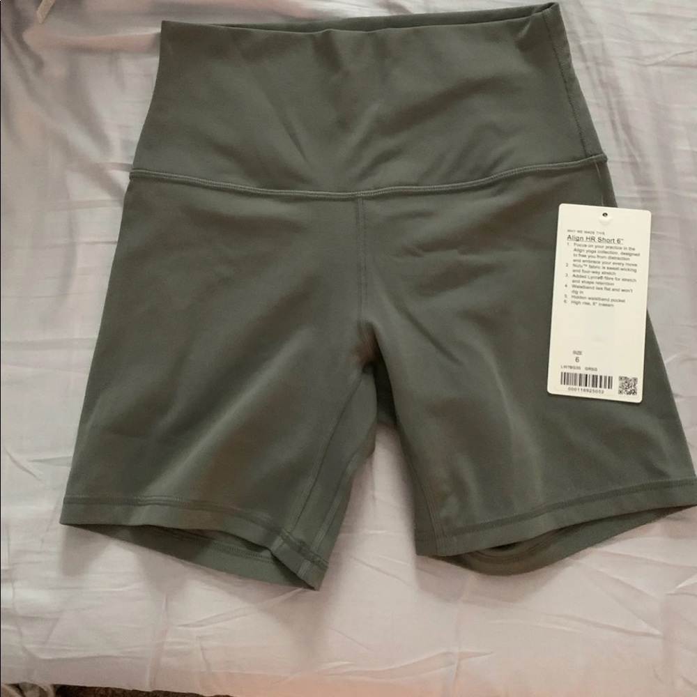 Lululemon Align Shorts 6”